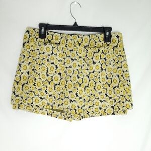 MAEVE Anthropologie Daisy Print Women's Skort MEDIUM